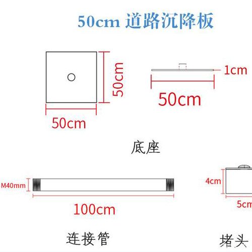 辽源沉降板规格型号如何选择？